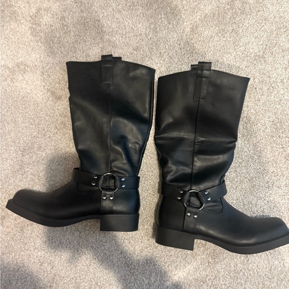Prince Polly black boots size 8 Wrecked Western Boots - Picture 1 of 2